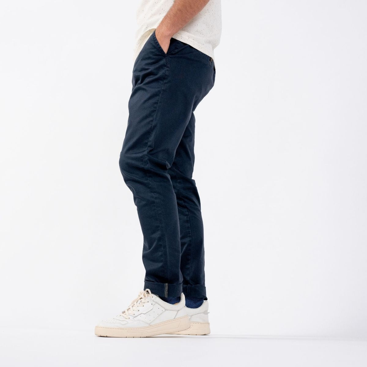 Pantalon chino - Marine