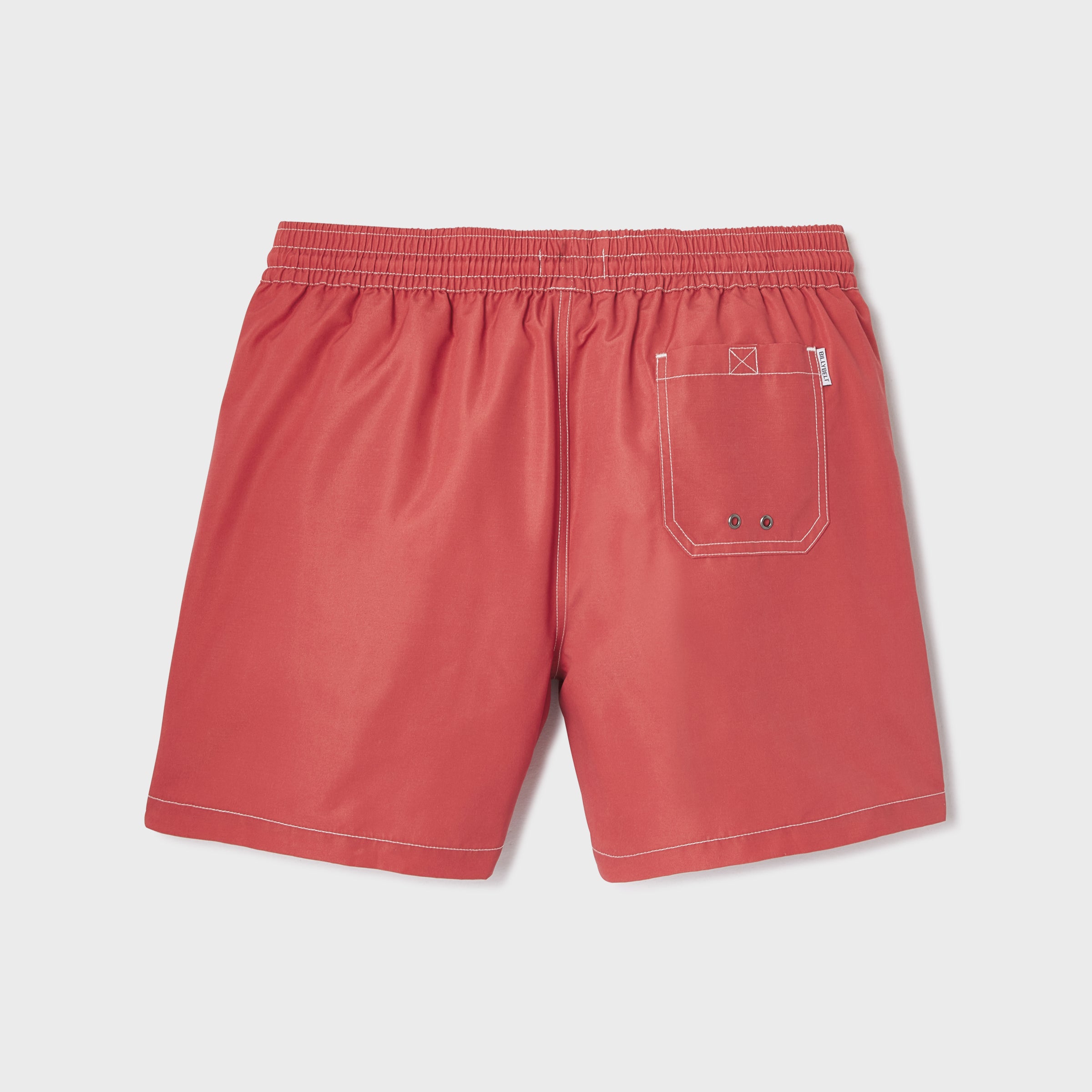 Swim shorts in 100% recycled polyester - Coral vibe