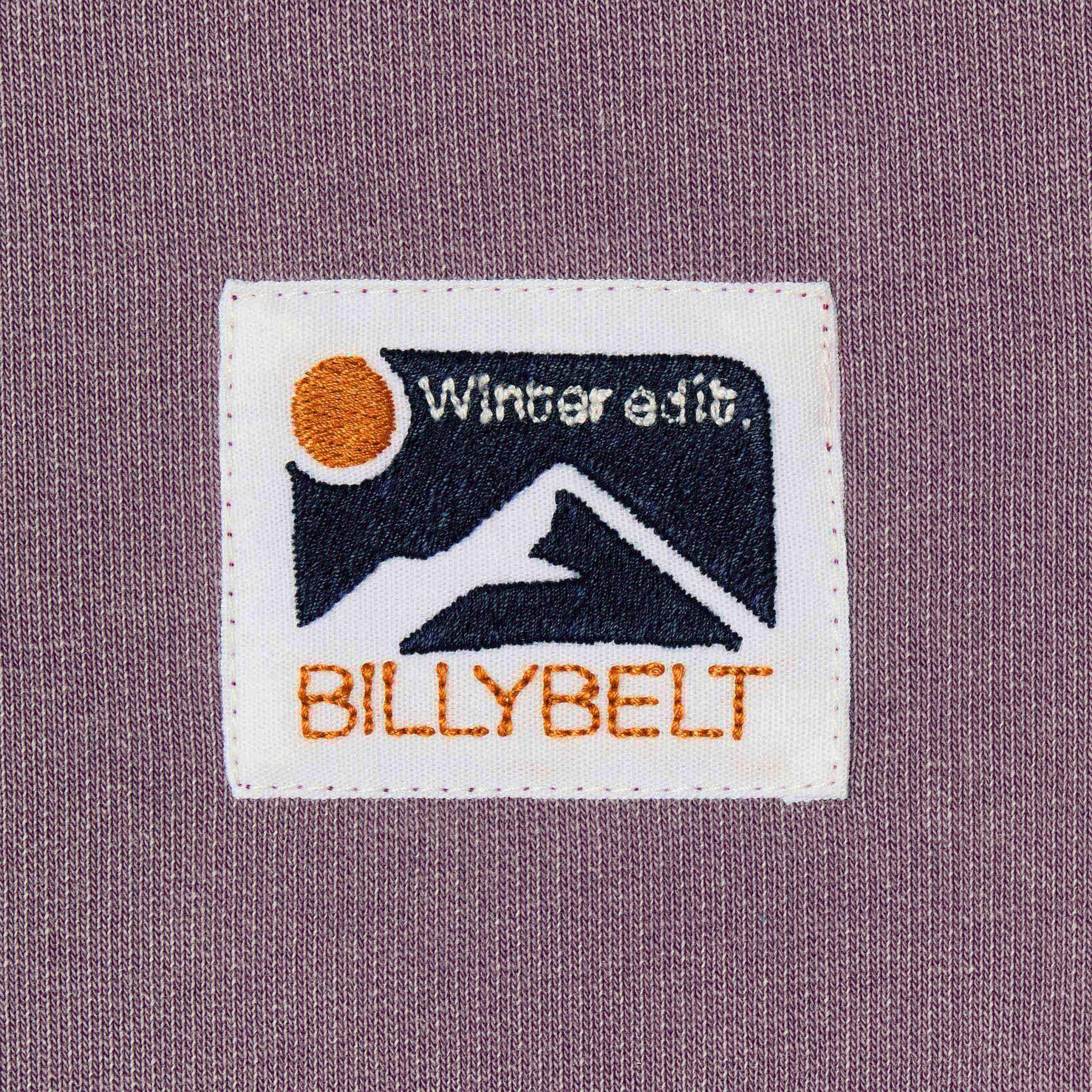 Sweatshirt en 100% coton biologique Winter - Violet