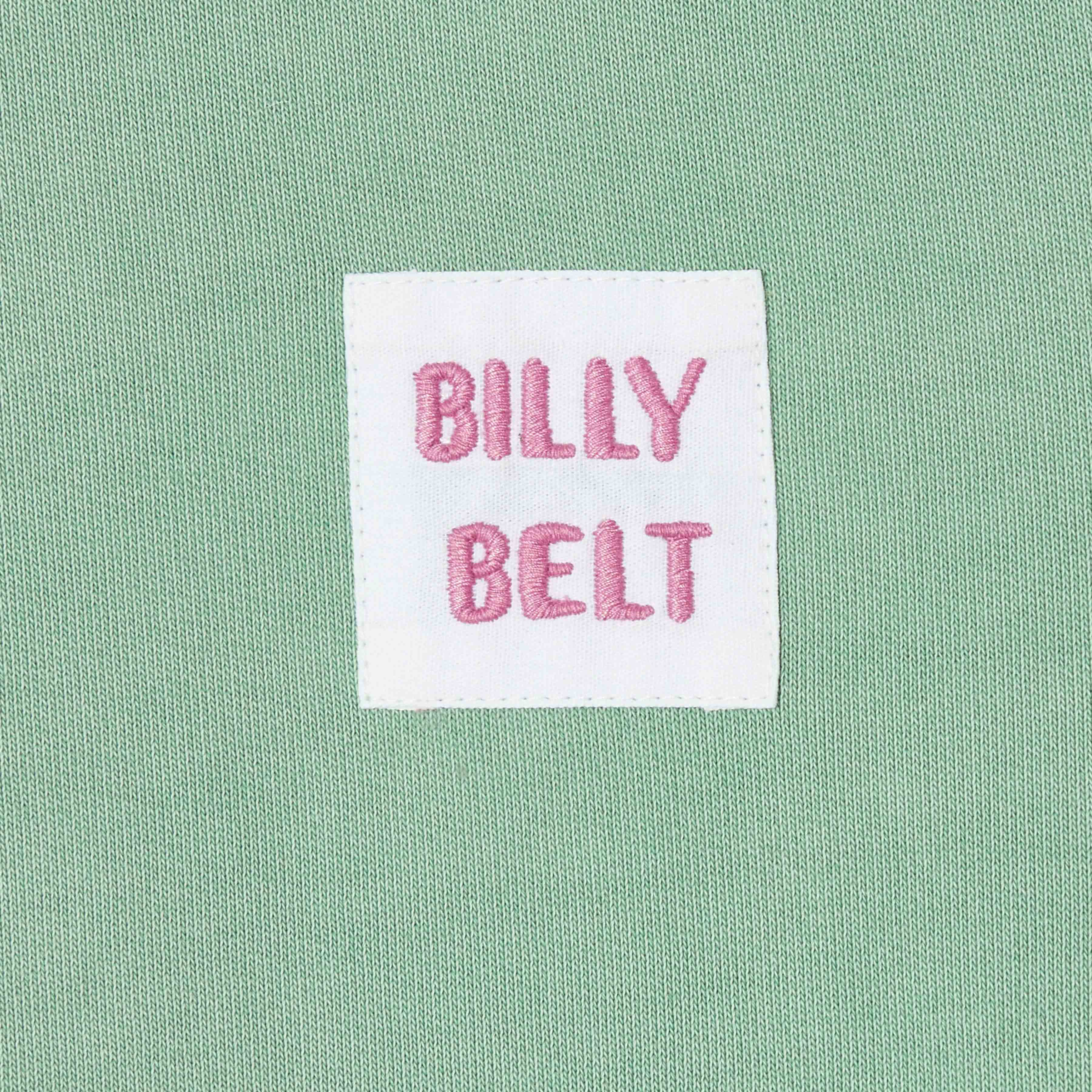 Sweat en 100% coton bio BILLYCLUB - Vert d'eau