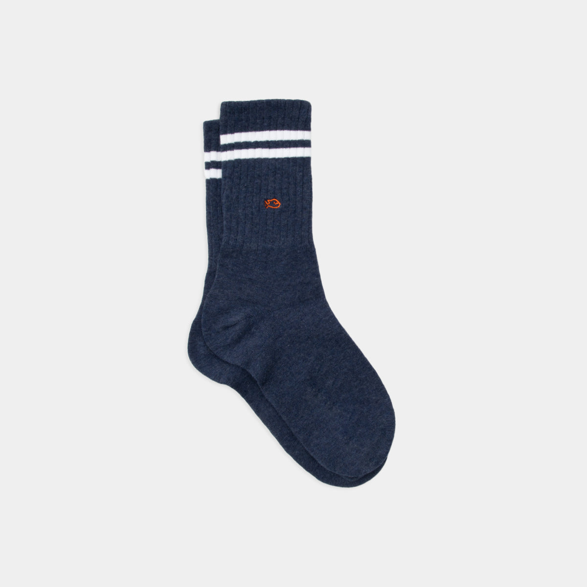 Lot De 3 Chaussettes Hautes Homme Serge Blanco En Coton Peigné - Douces, Confortables & Stylées, Bleu Noir Blanc, Tailles 39-46
