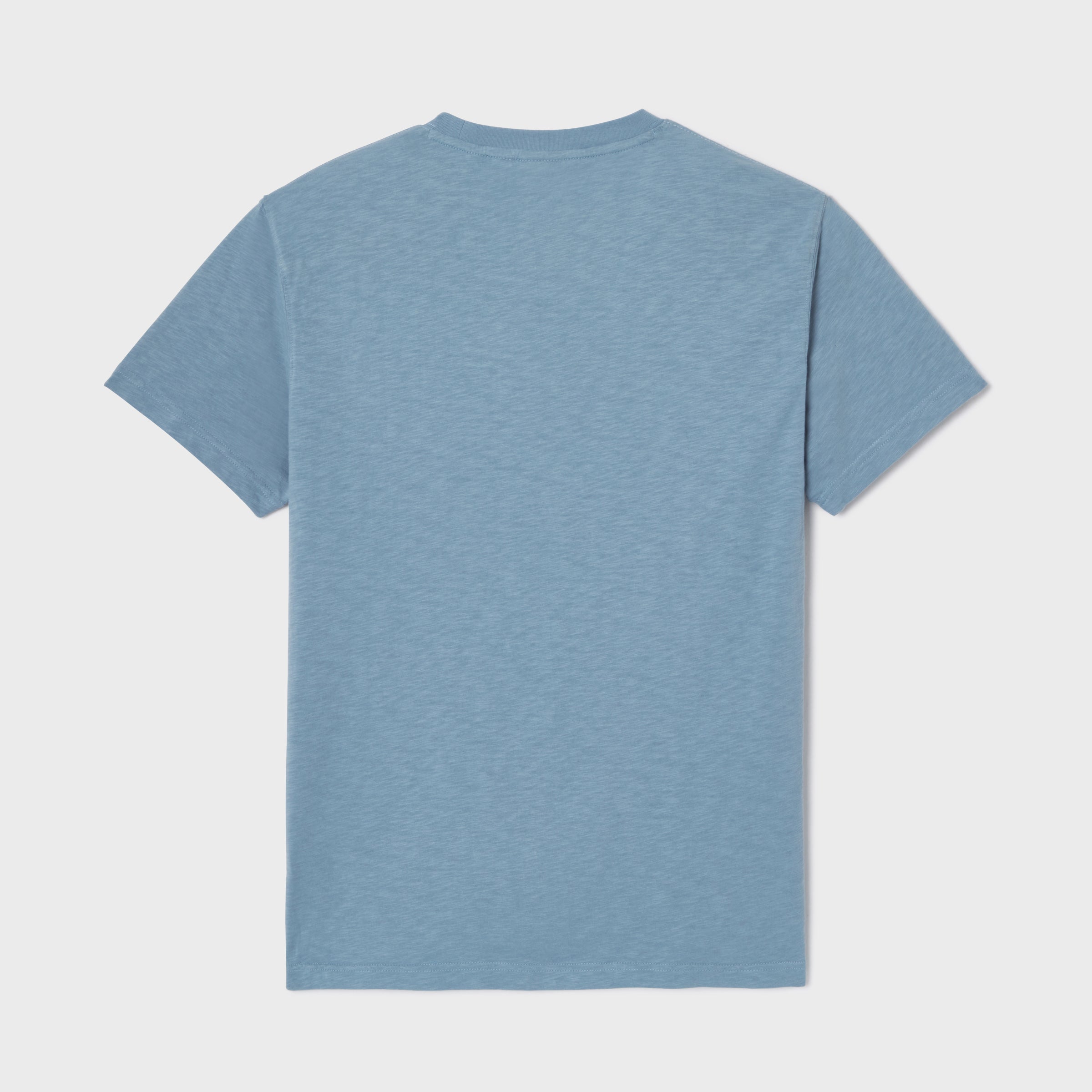 T-shirt en 100% coton bio Dolce vita - Bleu, imprimé citron