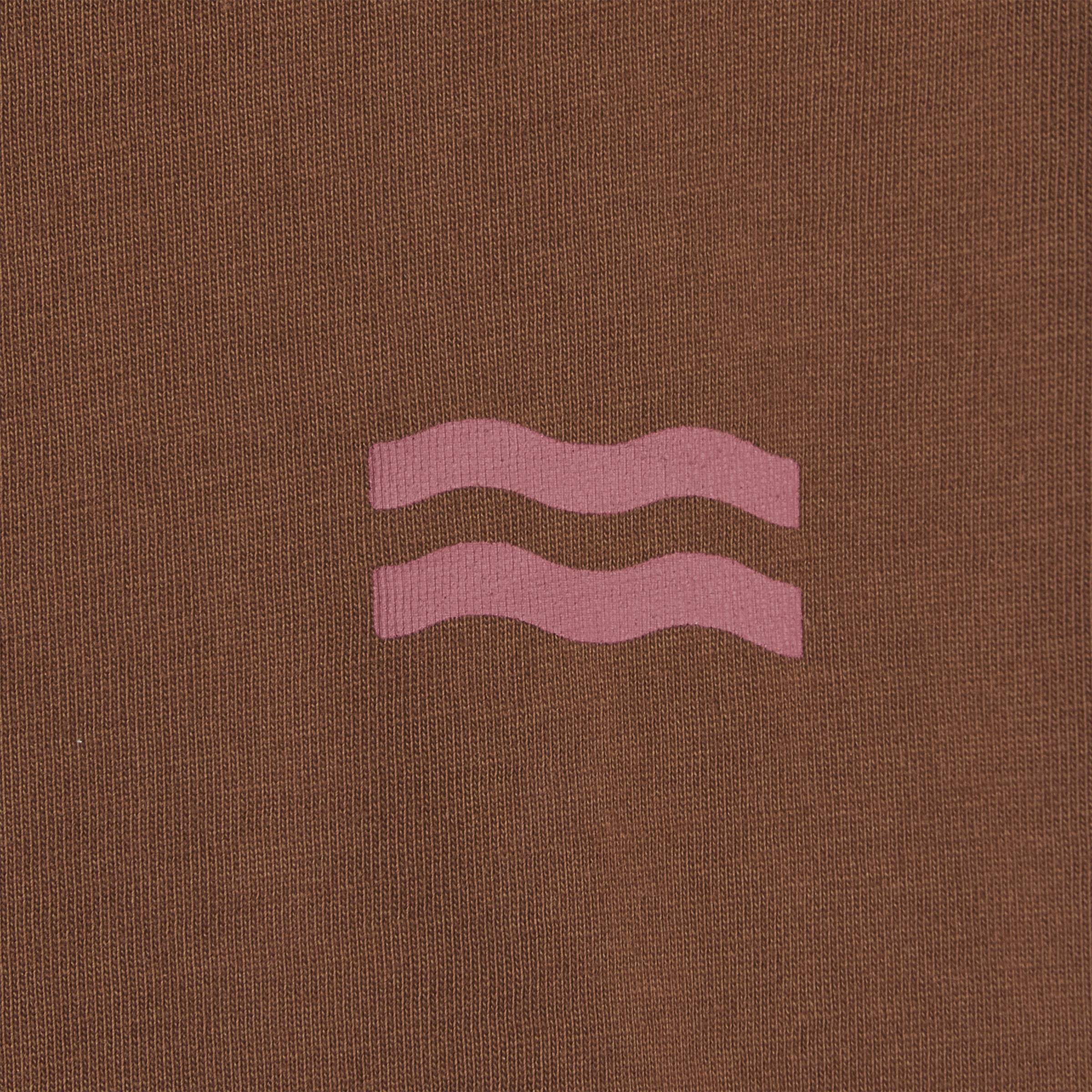 T-shirt femme en 100% coton bio - Marron, imprimé soleil