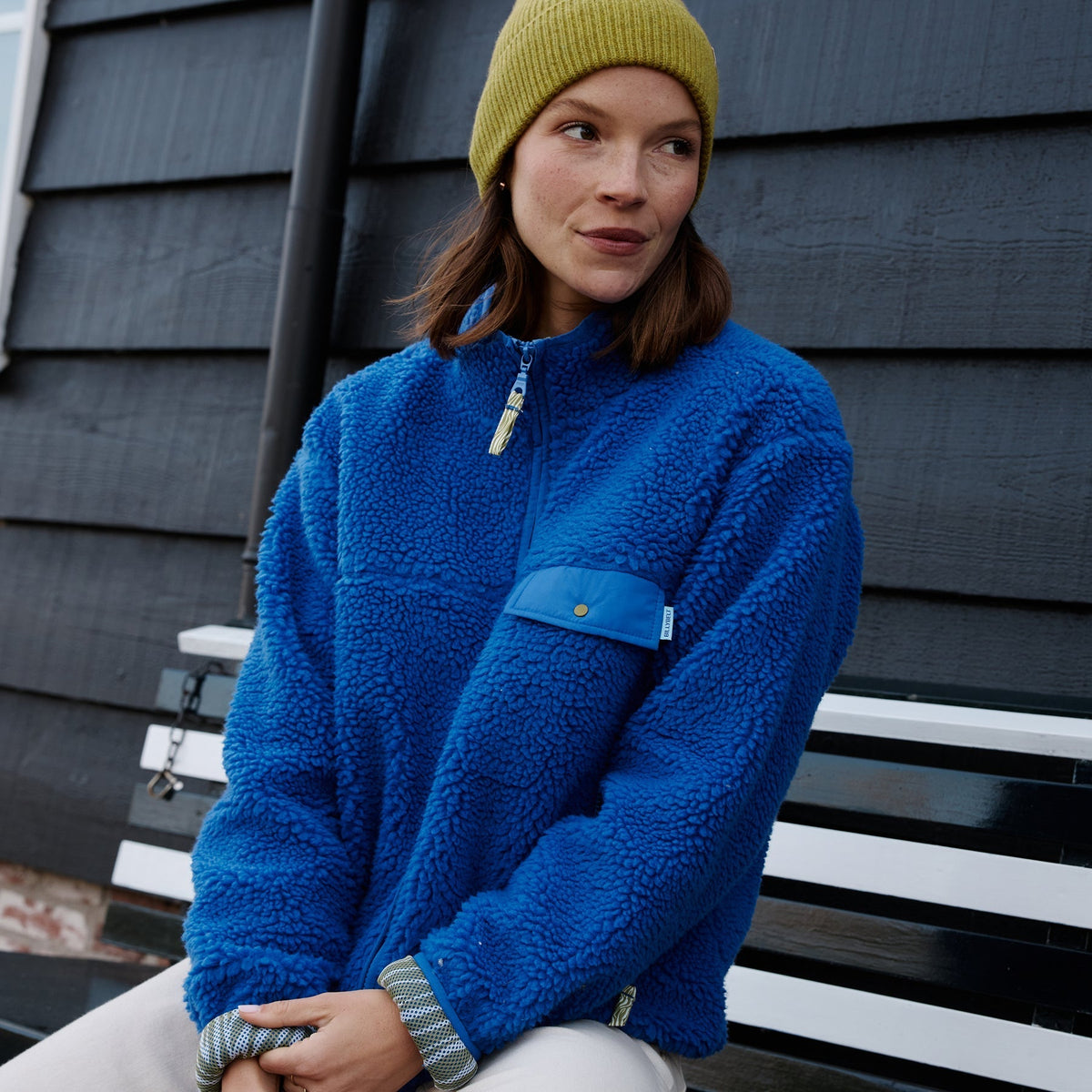 Vestes sherpa femme : matières, coupes et détails