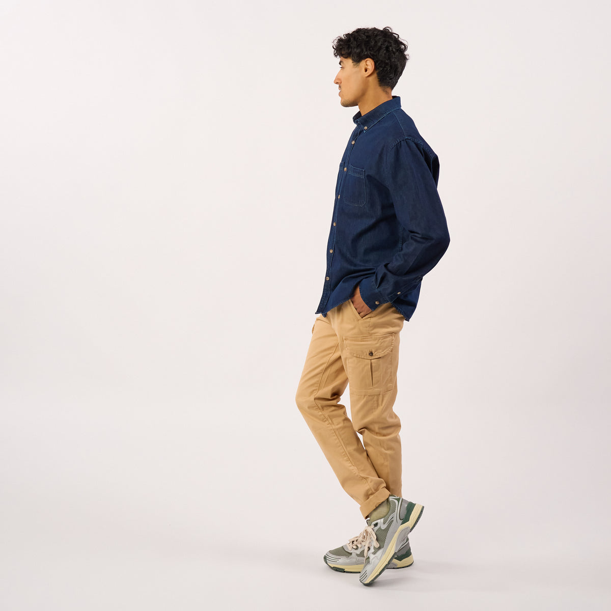 Pantalon cargo - Taupe