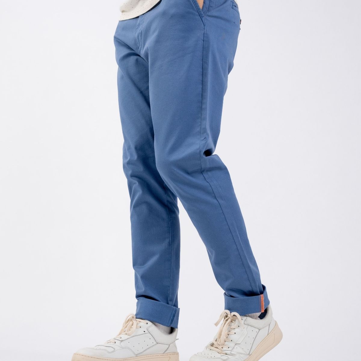 Pantalon chino - Bleu glacier