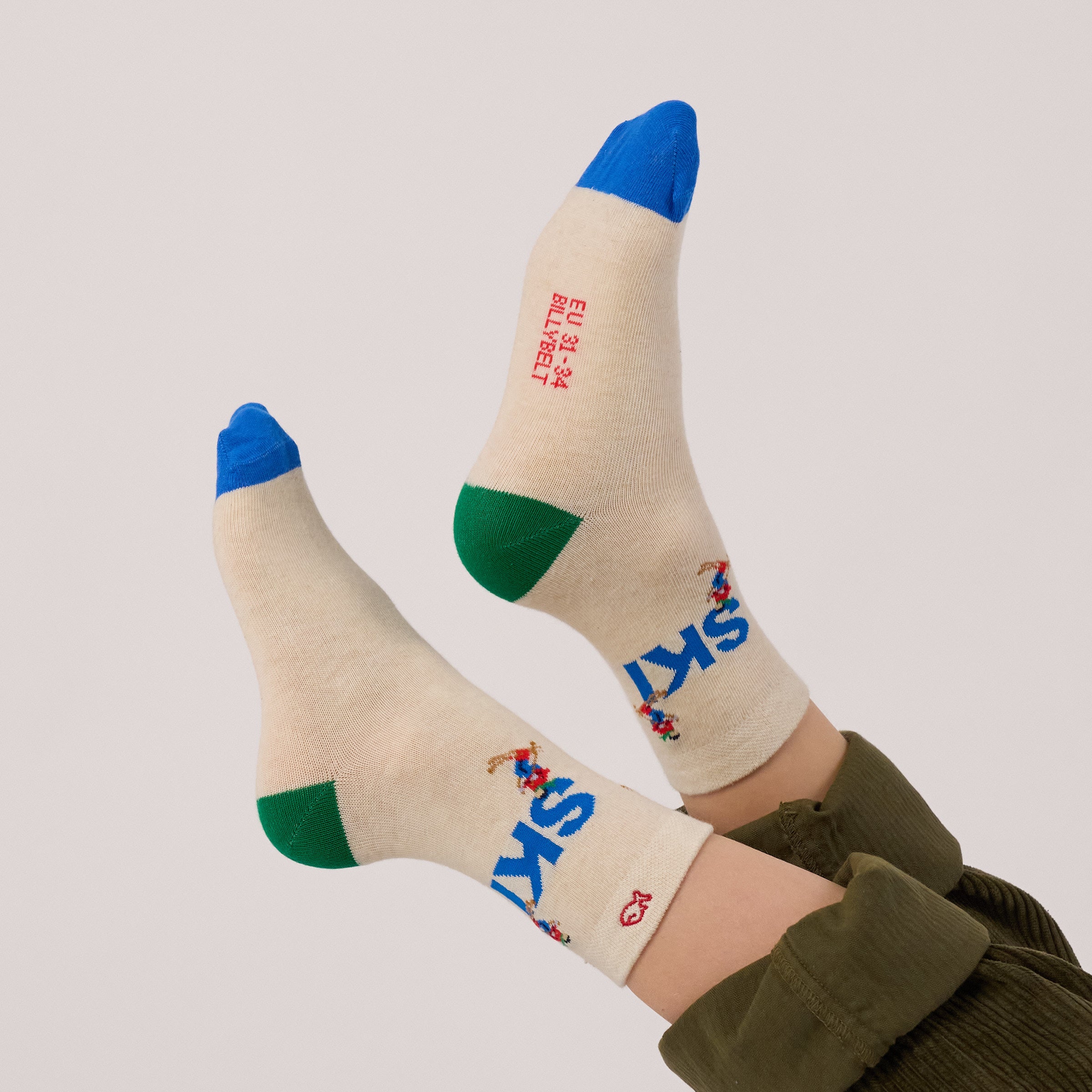 Boys' patterned socks - Ski