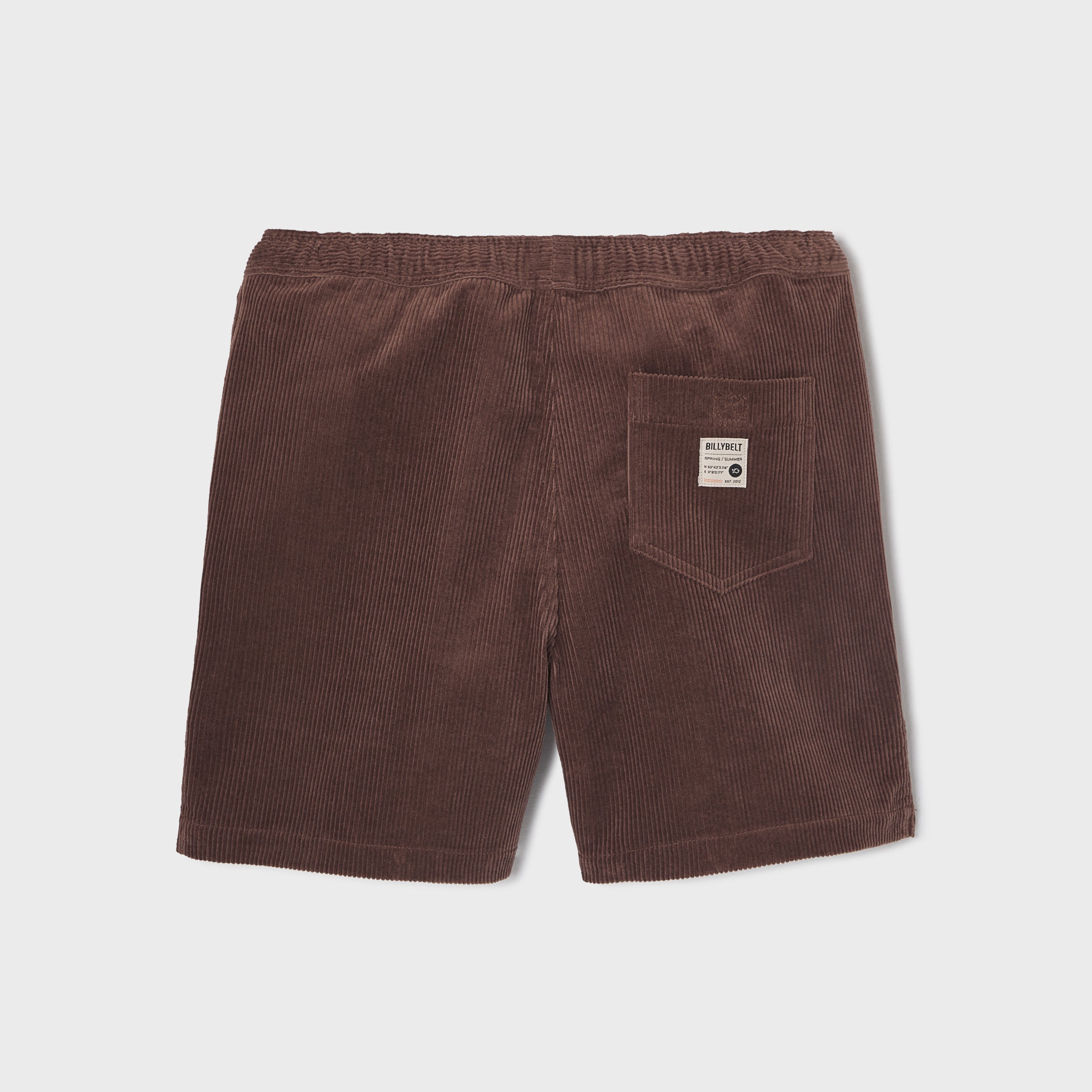 Short en velours - Marron