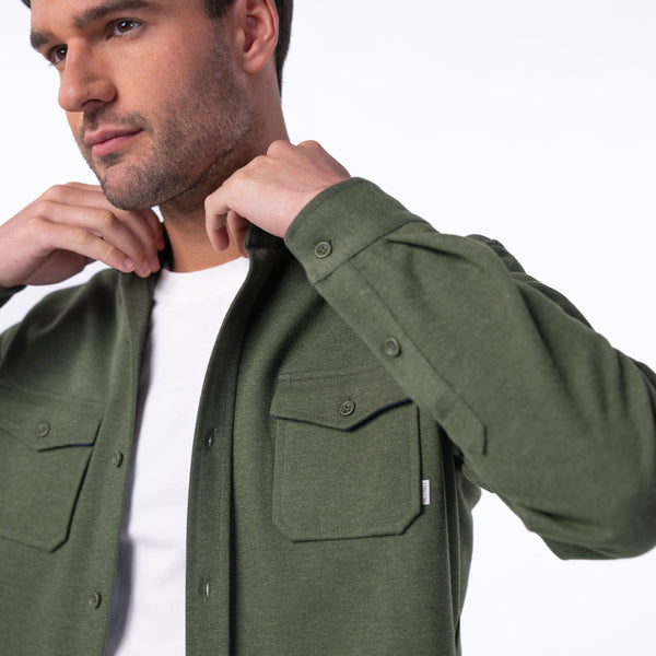 3-en-1 : peut se porter en chemise, surchemise et veste légère​